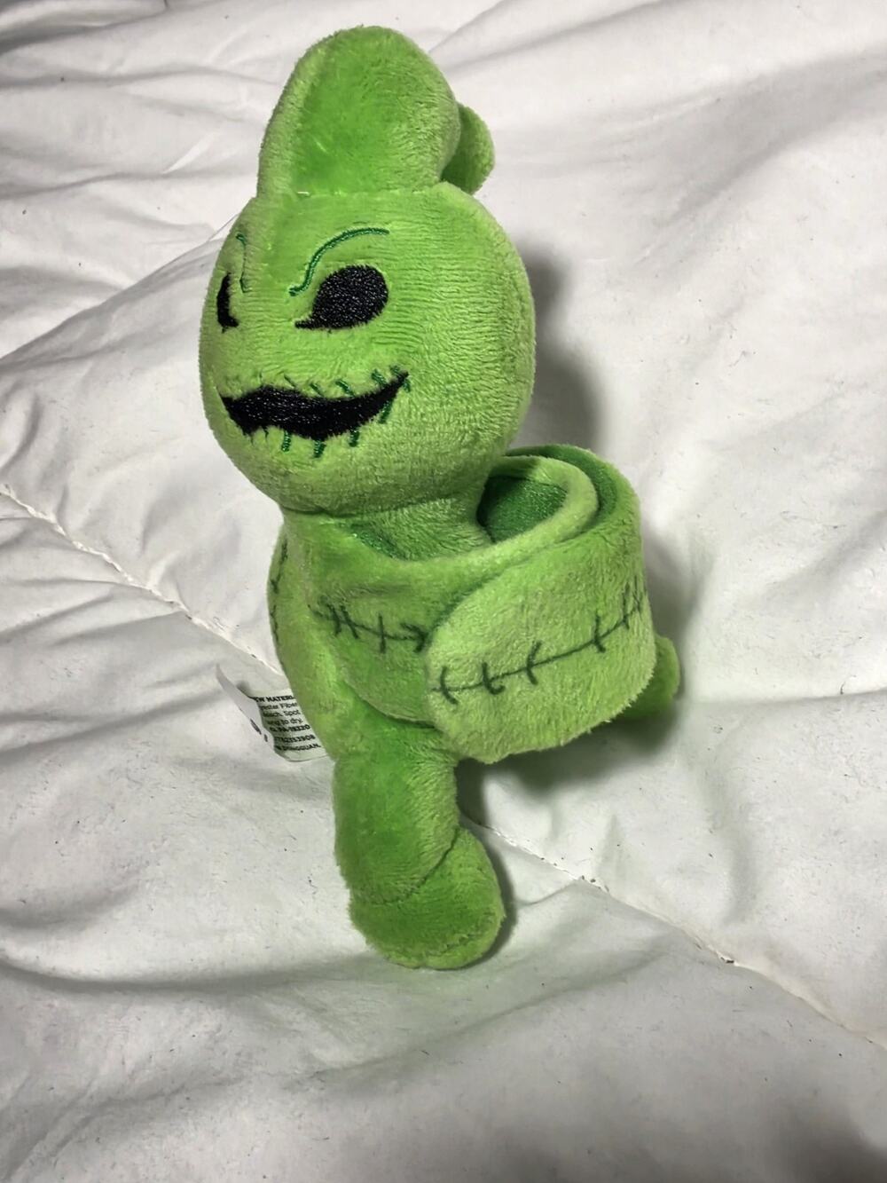 Oogie Boogie Disney Cutie Creepy Cuff Nightmare Christmas Plush Slap Bracelet